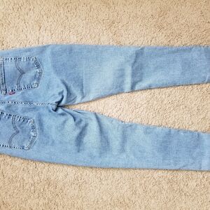 Light Blue Women's High rise Slim/Skinny 721 Jeans